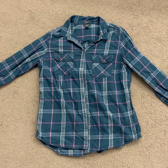 Eddie Bauer womens flannel size medium - Picture 1 of 3